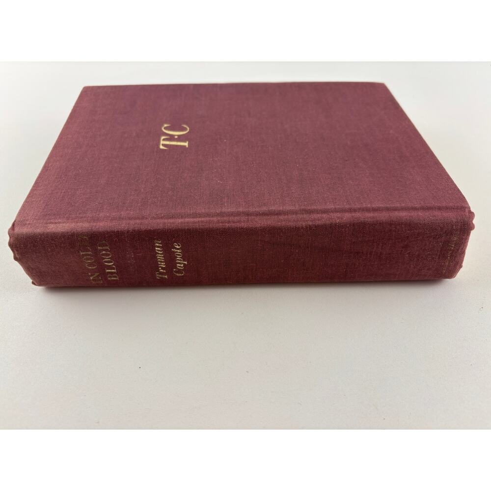 In Cold Blood Truman Capote First Edition 1965 Random House Hardcover